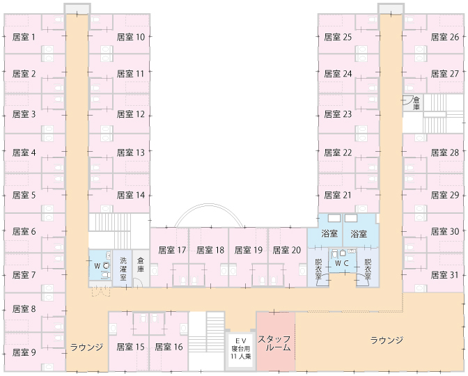 シルバーコート新町2F